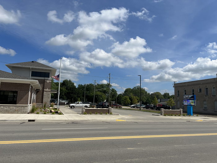 Brown City Theater - Now An Empty Lot - July 16 2022 (newer photo)